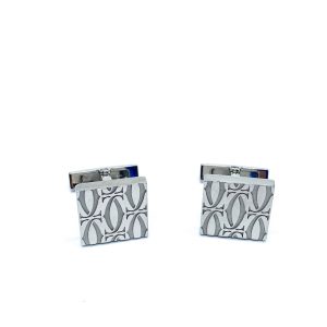 Cartier Sterling Silver Cufflinks