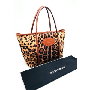 Dolce and Gabbana Animalier Tote 