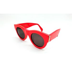 Celine Red Strat Circle sunglasses