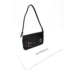 Givenchy Black Wallet With Strap