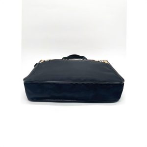 Burberry Nova Check Laptop Bag/Briefcase