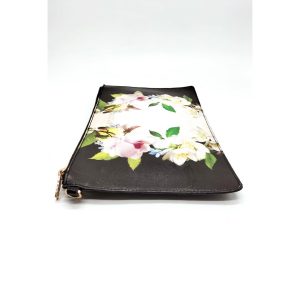 Ted Baker Black Lillyia Floral Tote