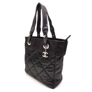 Chanel Paris Biarritz Black Bag