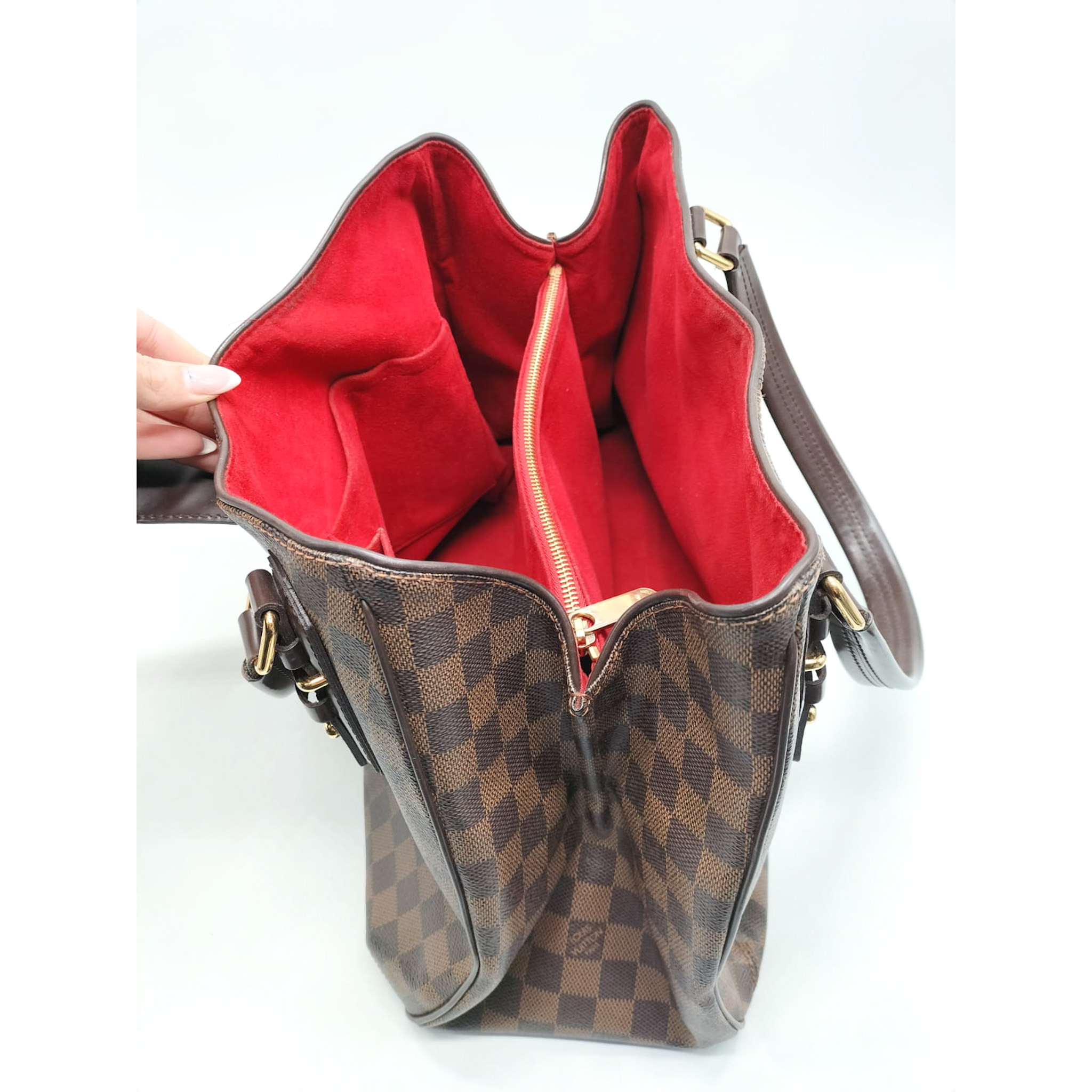 Louis Vuitton Damier Ebene Griet Tote Bag - Image 9