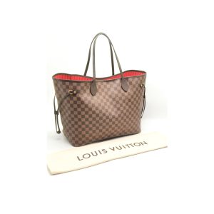 Louis Vuitton Damier Ebene Neverfull GM with Cherry Interior