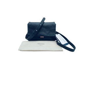 Tiger Of Sweden Paina Black Grained Cow Leather Crossbody Bag