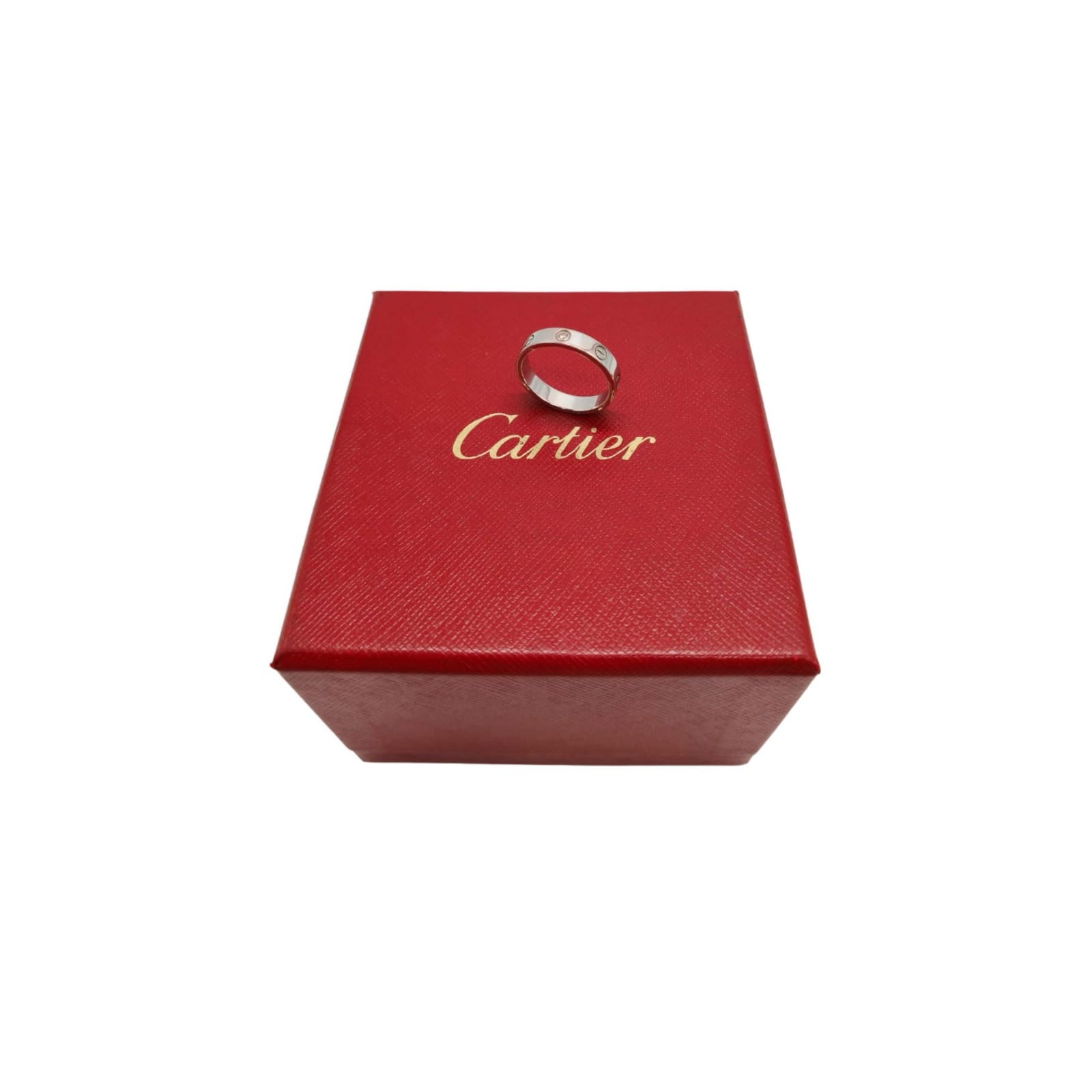 Cartier Mini Love Ring with One Diamond - Image 5