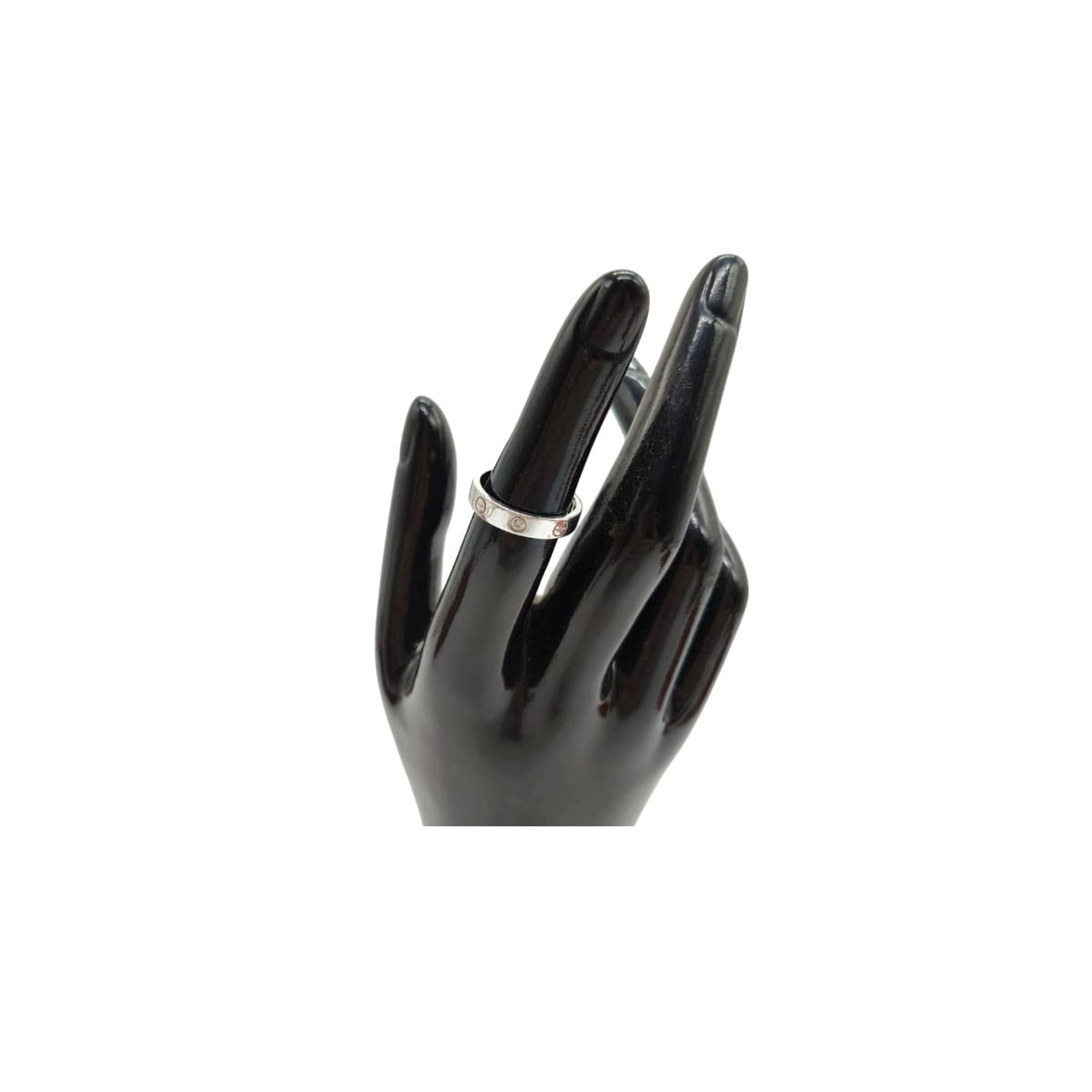 Cartier Mini Love Ring with One Diamond - Image 6