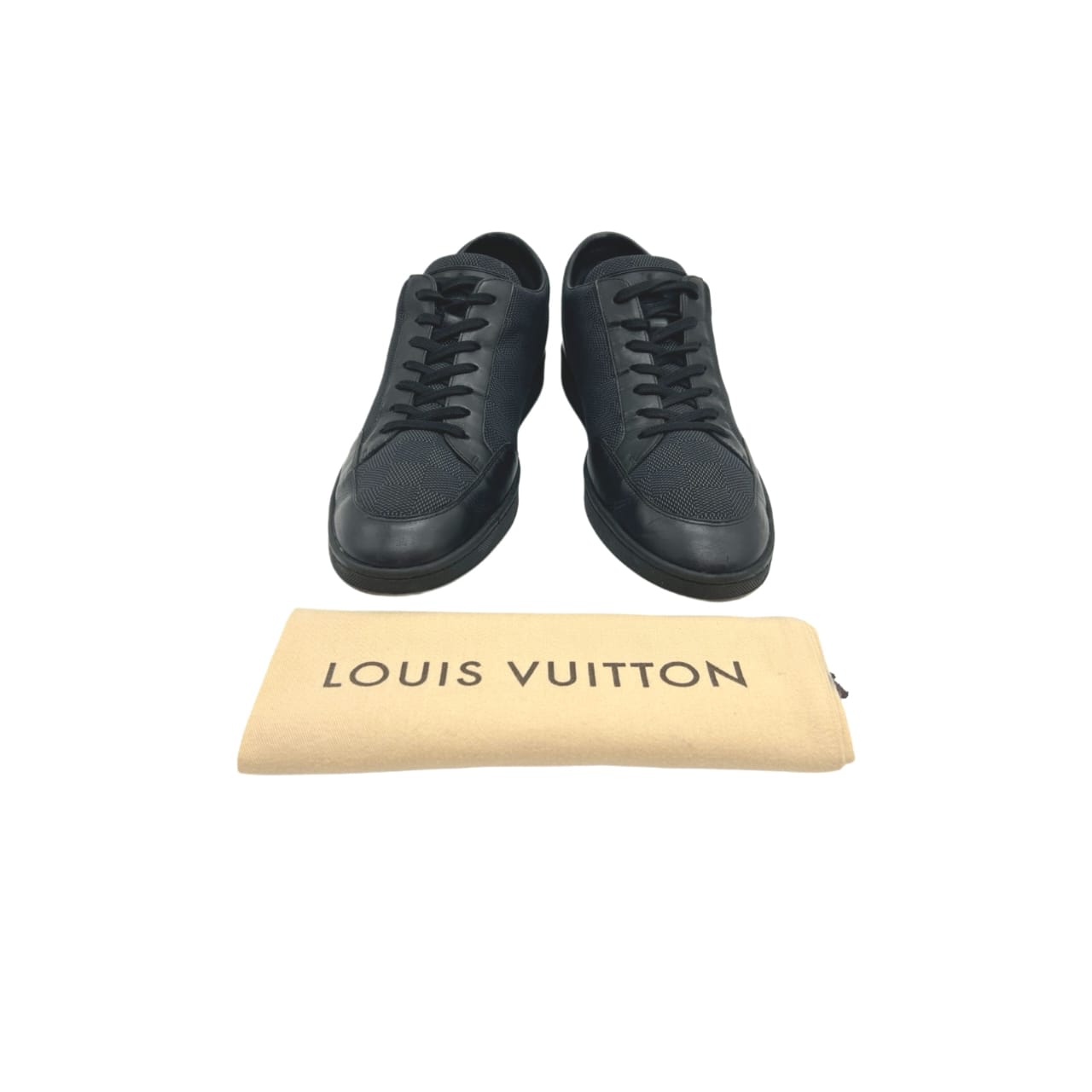 Louis Vuitton Damier Graphite Offshore Low-cut Sneakers Size: 7 1/2 - Image 2