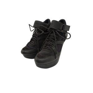 Puma X Alexander McQueen Black Leap Lo Wedge Sneakers UK 5