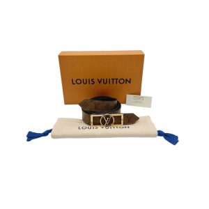 Louis Vuitton Monogram Dauphine 25mm Reversible Belt Size: 80/32