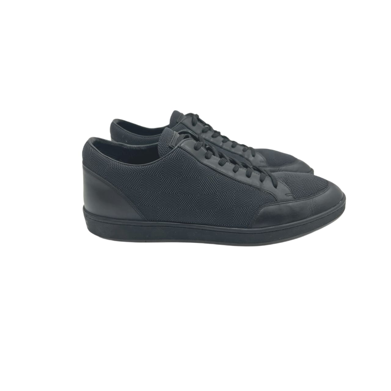 Louis Vuitton Damier Graphite Offshore Low-cut Sneakers Size: 7 1/2 - Image 3