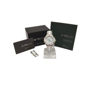 Tag Heuer Formula 1 Chronograph Diamond Bezel Ceramic & Stainless Steel Watch – 41mm