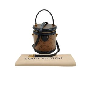 Louis Vuitton Cannes Monogram Reverse Bucket Crossbody Bag
