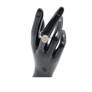 Sterling Silver Oval Dome Ring