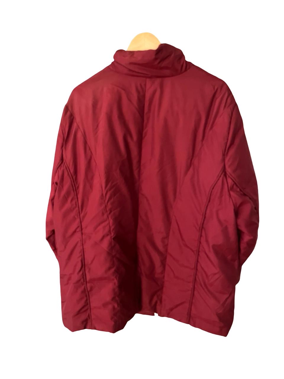 Samoon Edition Burgundy Down Jacket – Size L - Image 8