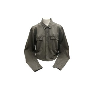 True Religion Olive Green Long-Sleeved Button Up Shirt