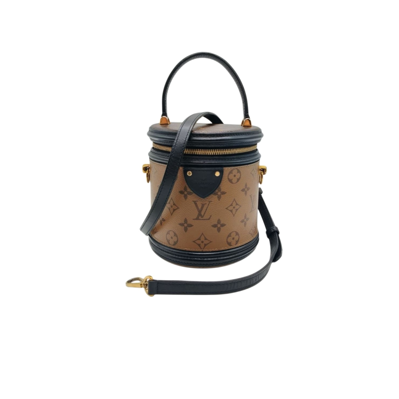 Louis Vuitton Cannes Monogram Reverse Bucket Crossbody Bag - Image 3