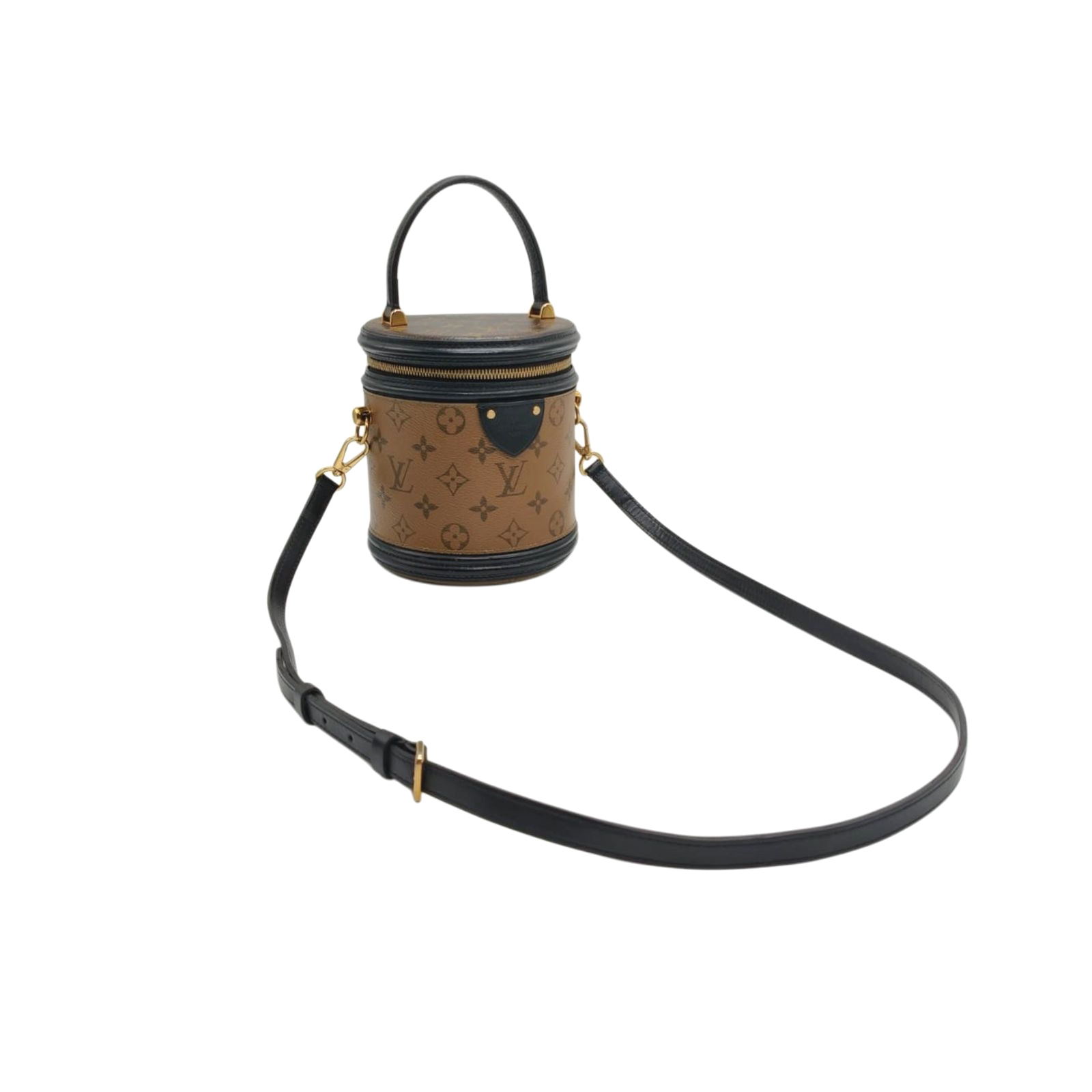 Louis Vuitton Cannes Monogram Reverse Bucket Crossbody Bag - Image 9