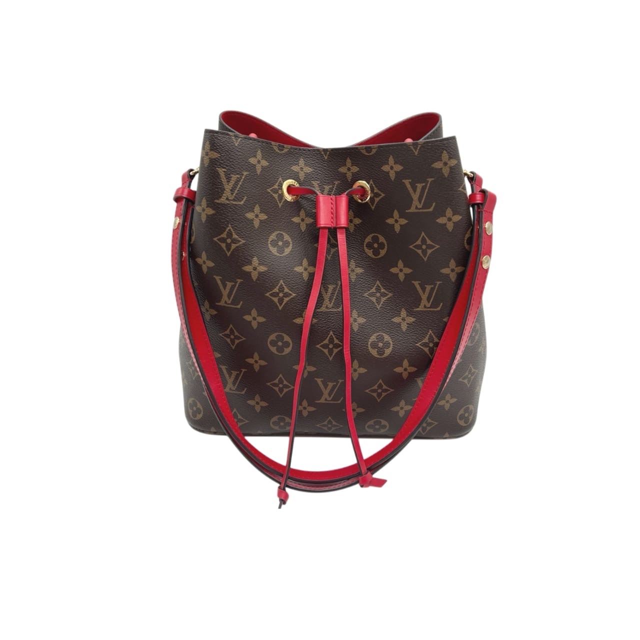 Louis Vuitton NéoNoé Monogram MM with Red Interior - Image 8