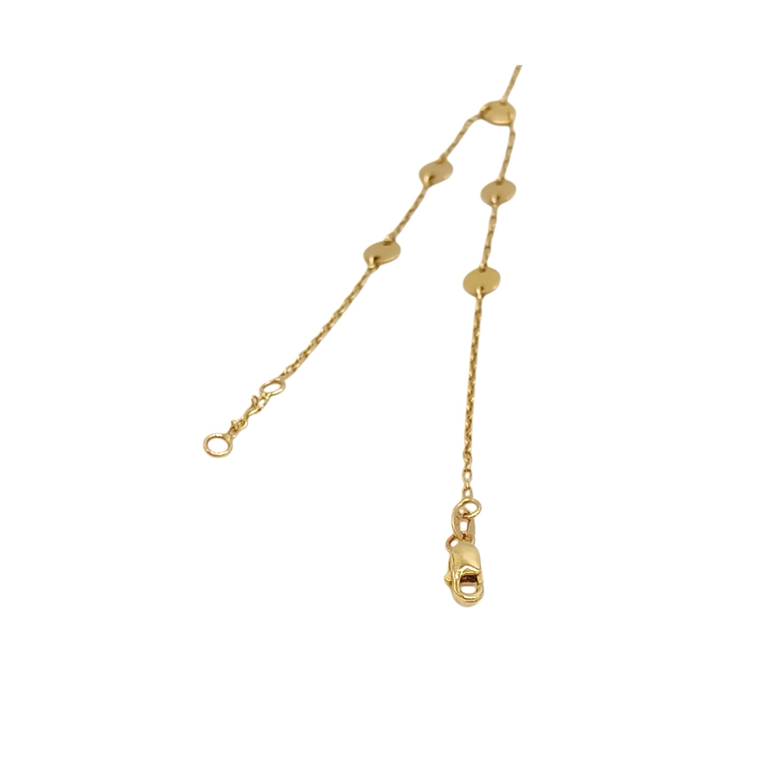 14ct Gold Hand-Chain Bracelet - Image 7