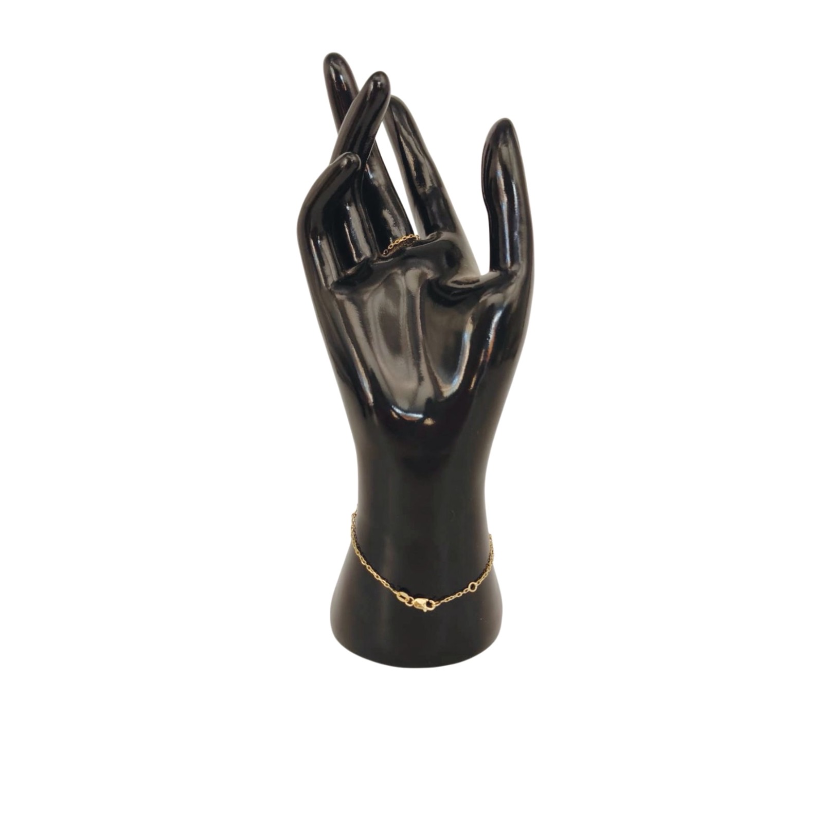 14ct Gold Hand-Chain Bracelet - Image 8