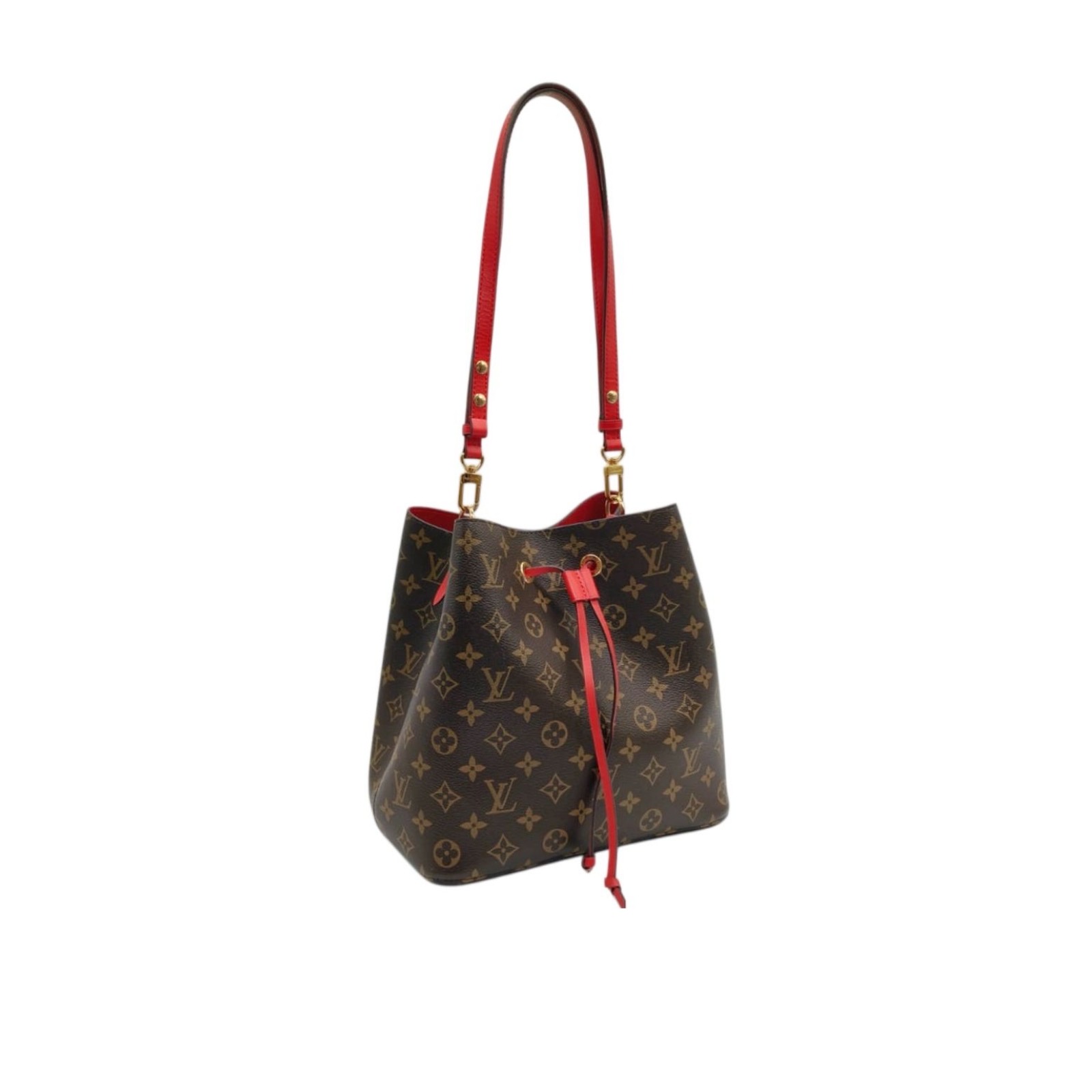 Louis Vuitton NéoNoé Monogram MM with Red Interior - Image 3