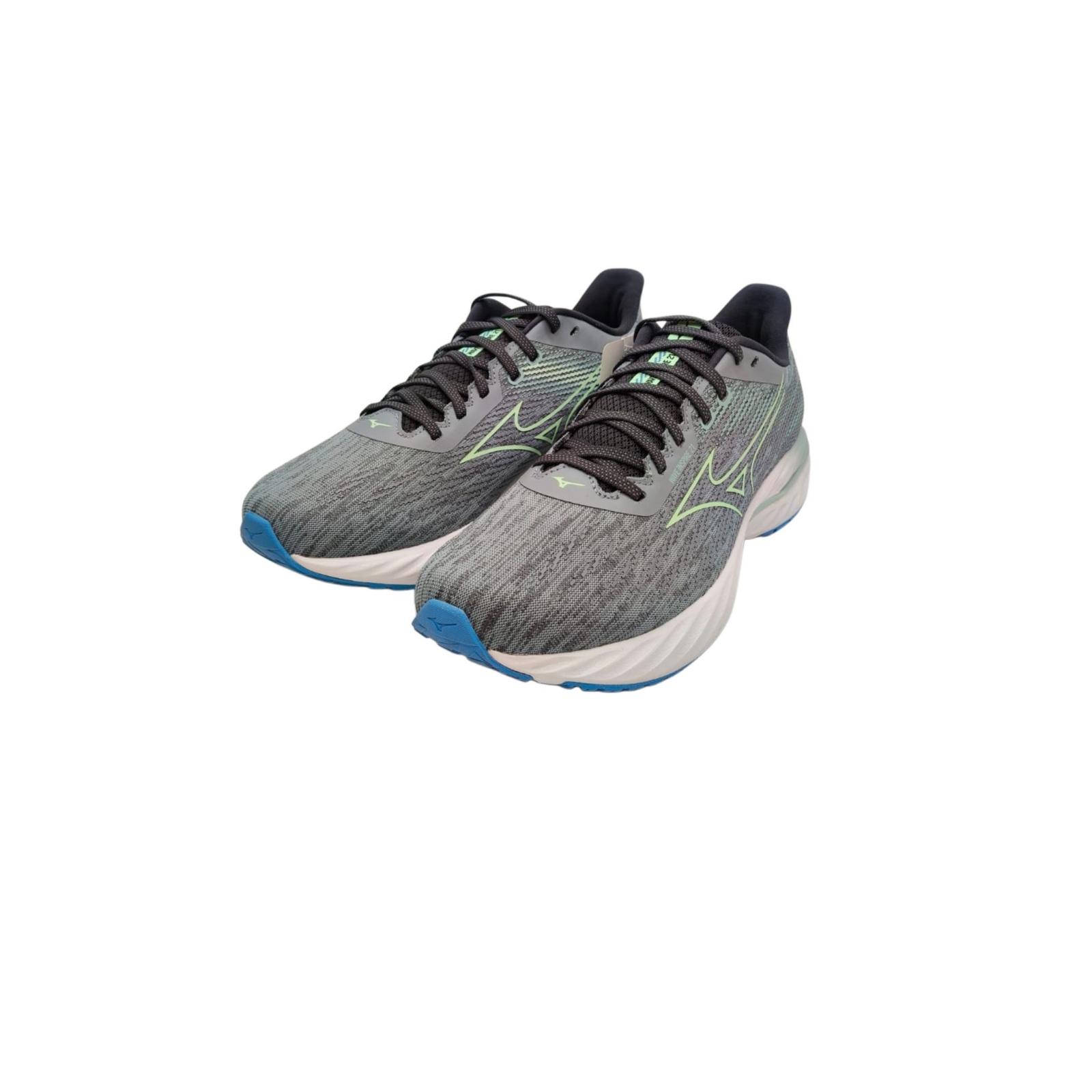 Mizuno Wave Inspire 21 Men's Running Shoes in Tradewinds / Neo Mint UK9 - Image 5