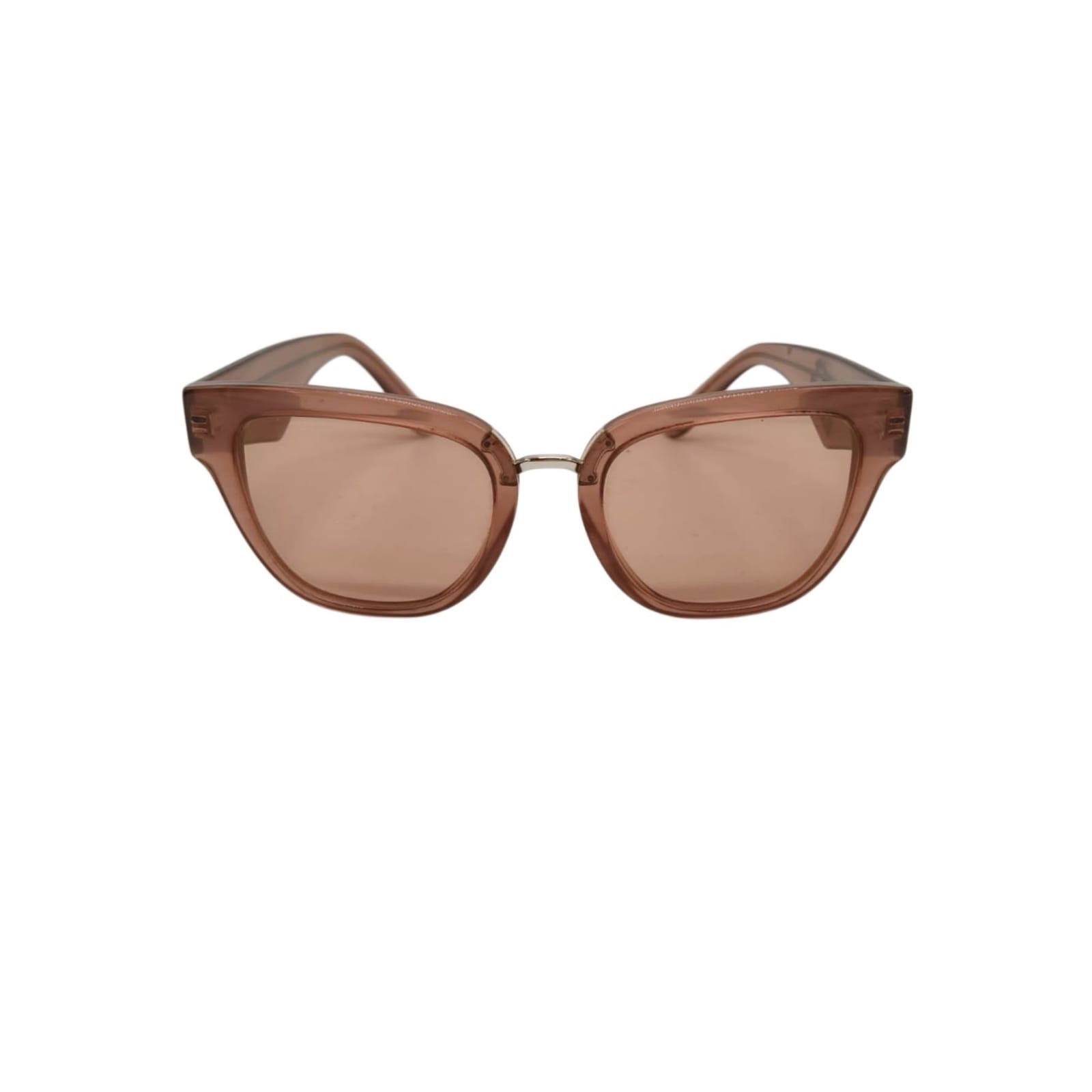 Dolce & Gabbana Brown DG Logo Cat-Eye Sunglasses - Image 4