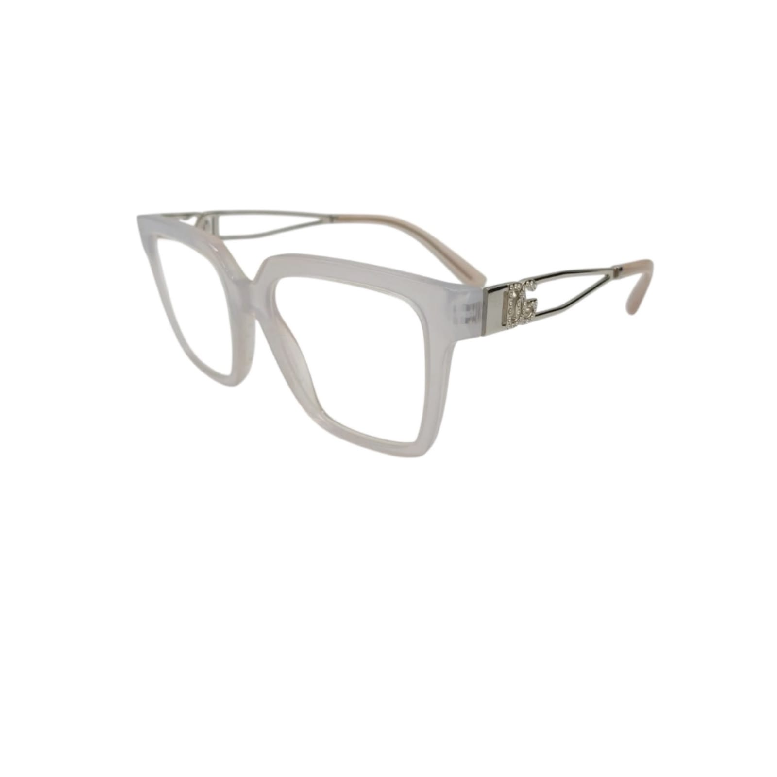 Dolce & Gabbana Grey Cat-Eye Optical Eyeglass Frames - Image 5