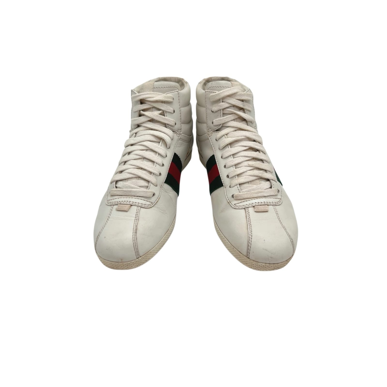 Gucci Ace High-Top Leather Sneakers – UK Size 5.5 - Image 5