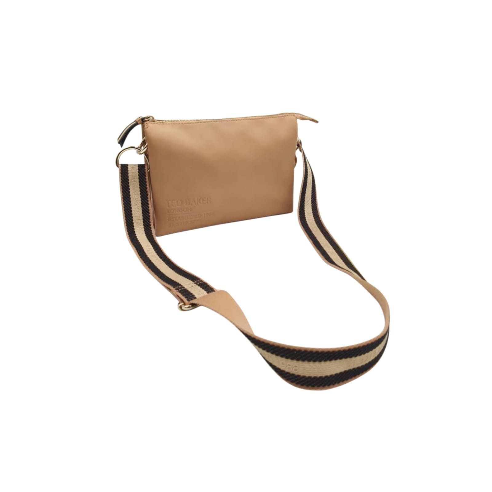 Ted Baker London Darceyy Camera Crossbody Bag in Tan Leather - Image 3