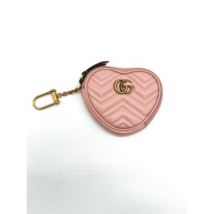 Gucci GG Marmont Heart-Shaped Coin Purse