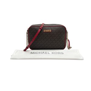 Michael Kors Jet Set Signature Logo Crossbody Bag