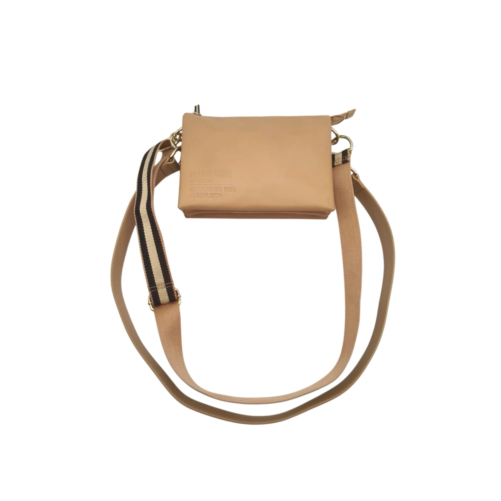 Ted Baker London Darceyy Camera Crossbody Bag in Tan Leather - Image 10