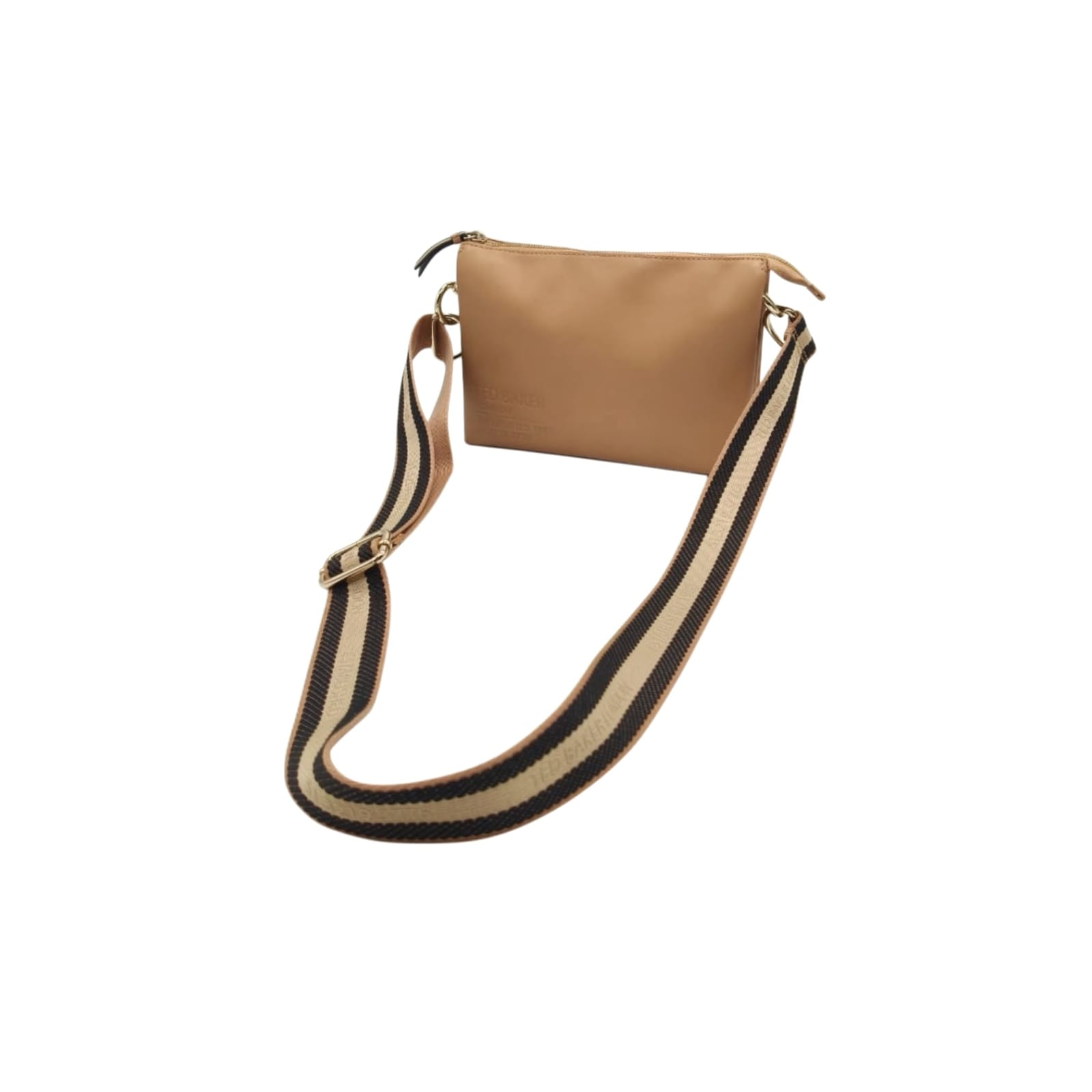 Ted Baker London Darceyy Camera Crossbody Bag in Tan Leather - Image 8