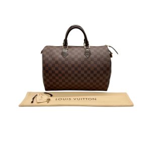Louis Vuitton Damier Ebene Canvas Speedy 35