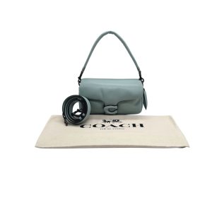 Coach Tabby 26 Blue Leather Shoulder/Crossbody Bag