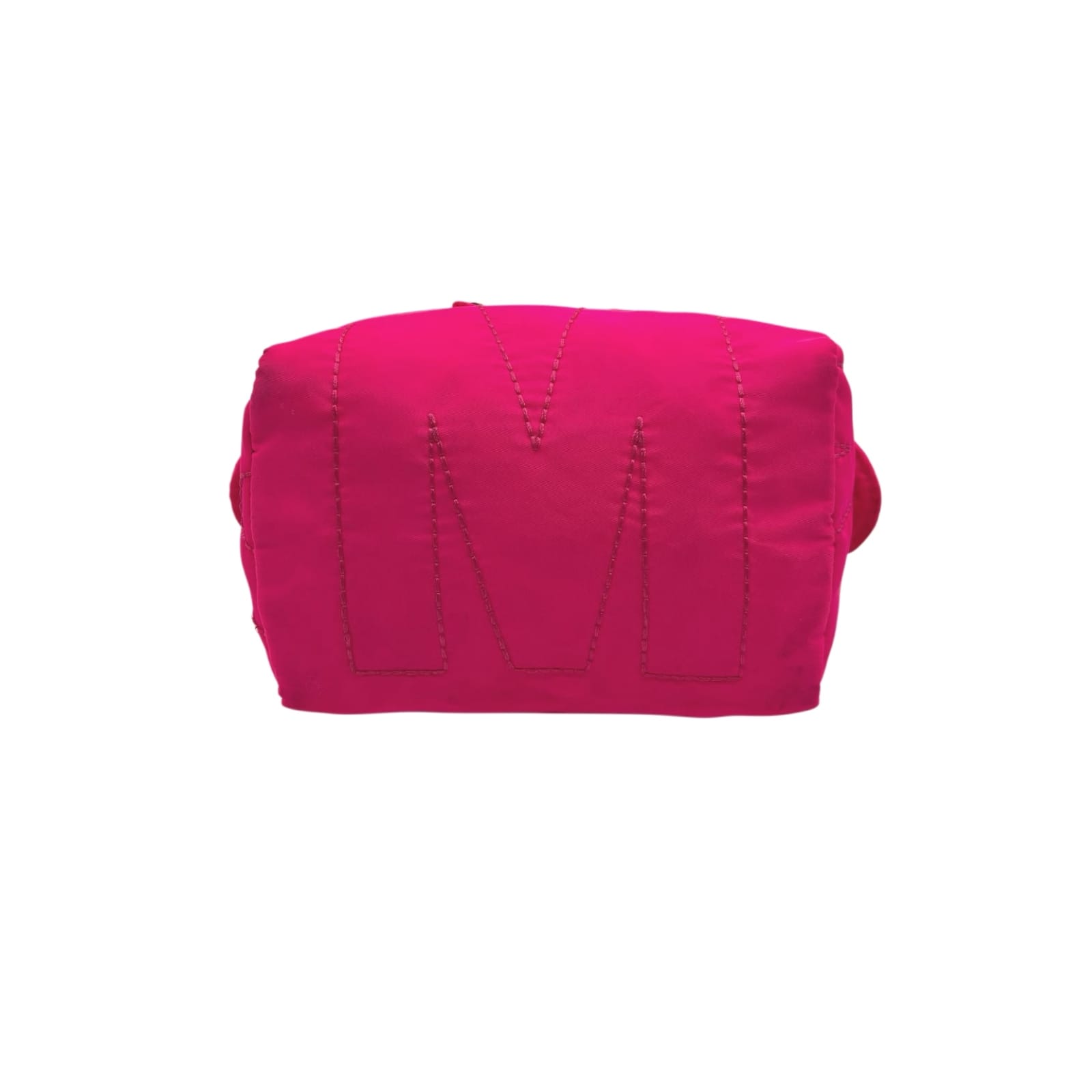 Marc By Marc Jacobs Hot Pink Quilted Nylon Zip Cosmetic Bag - Image 4