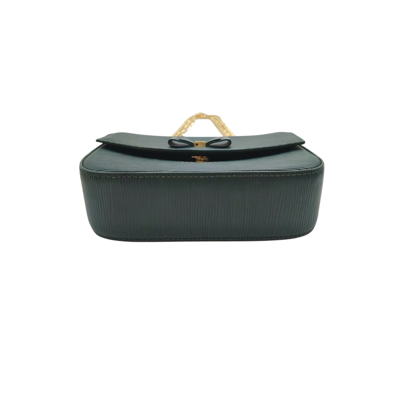 Ted Baker Danieel Bow Tie Dark Green Leather Shoulder Bag - Image 6