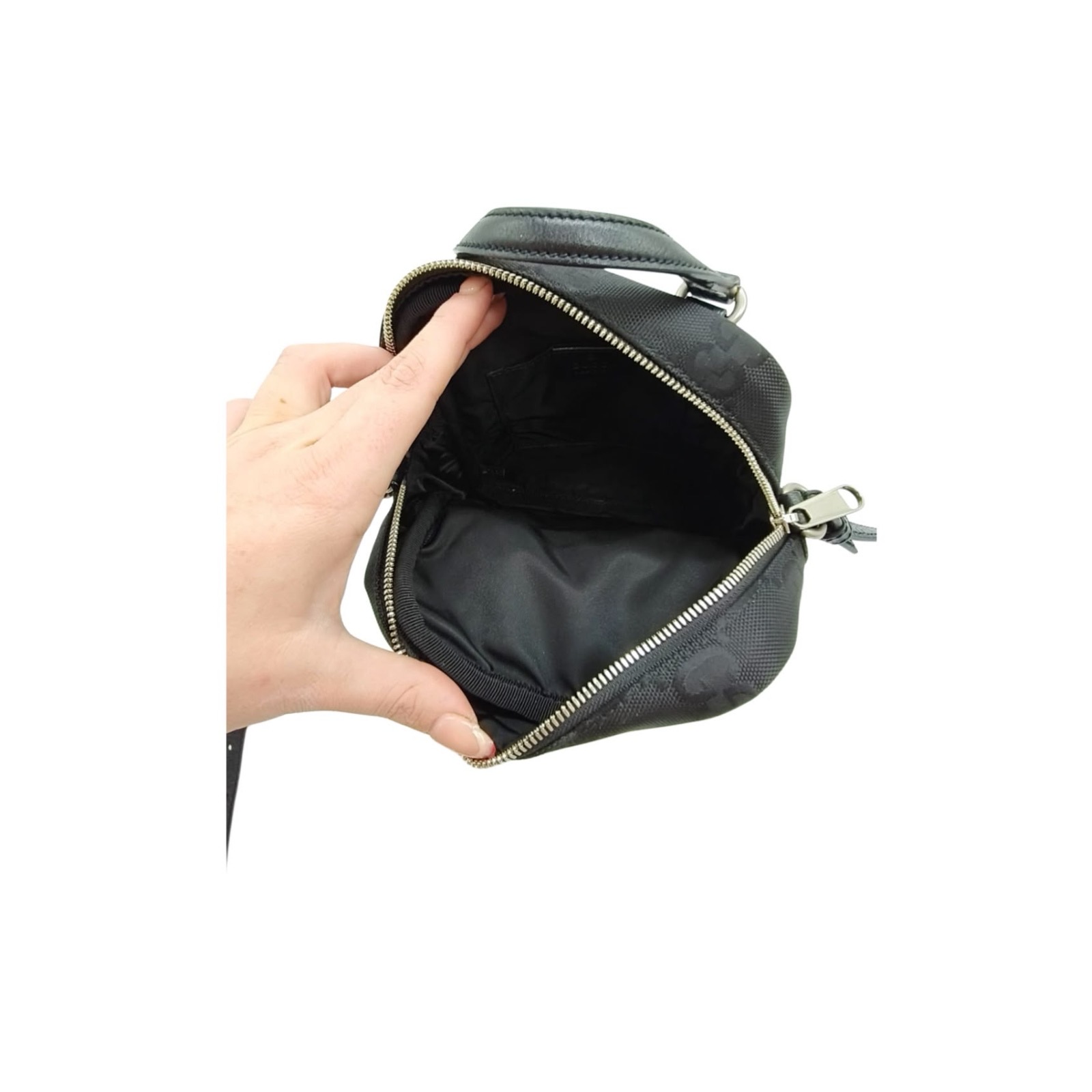 Gucci Off The Grid GG Nylon Mini Satchel Crossbody Bag - Image 10