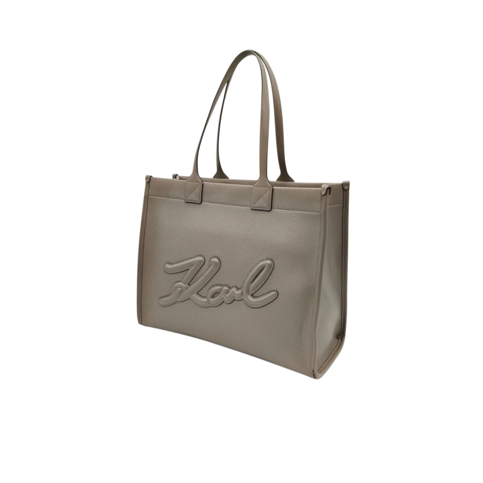 Karl Lagerfeld K/Skuare Grainy Leather Tote Bag - Image 5