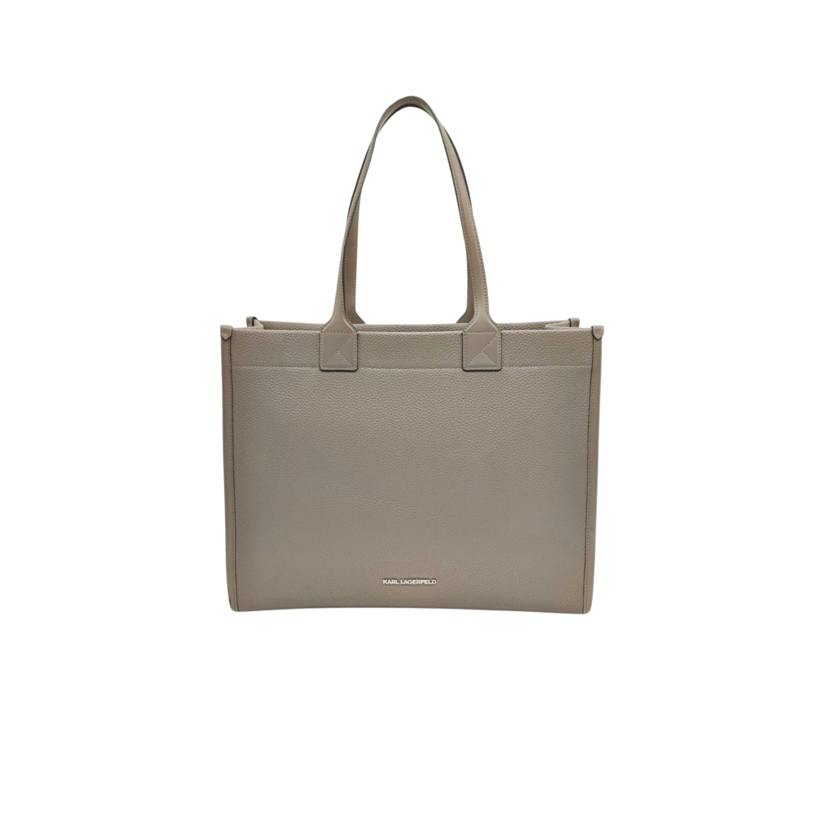 Karl Lagerfeld K/Skuare Grainy Leather Tote Bag - Image 8