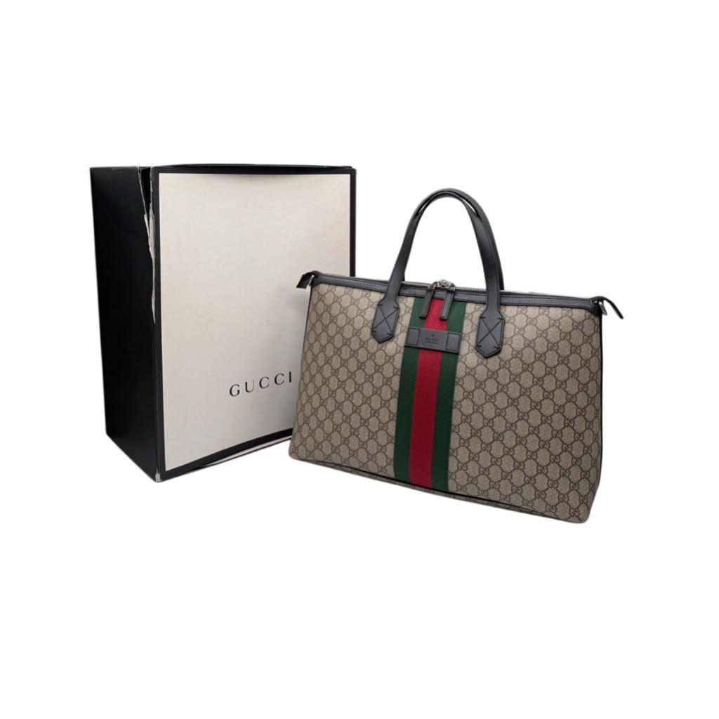 Gucci Ophidia GG Supreme Canvas Medium Tote Bag - Image 11