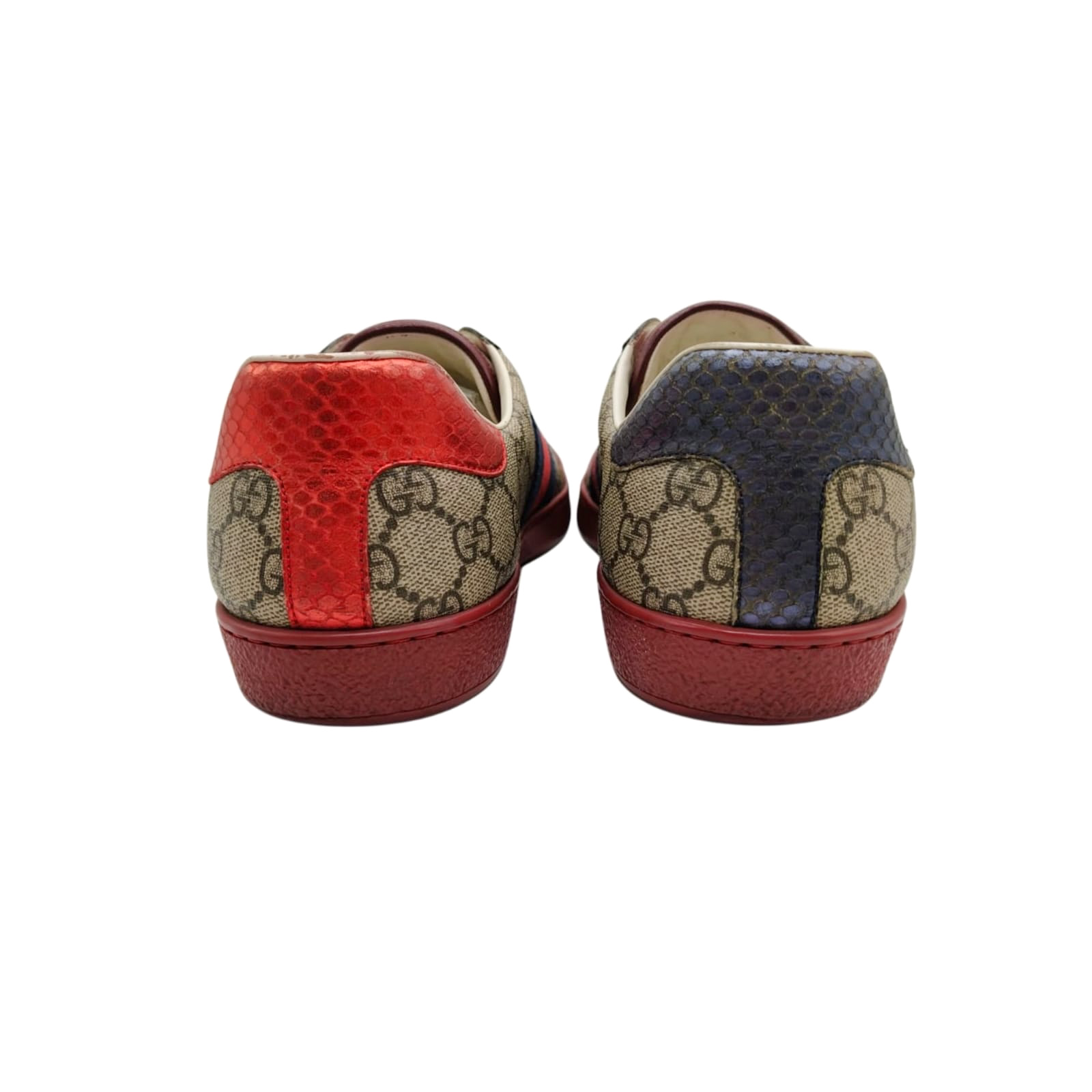Gucci Ace GG Supreme Low-Top Sneakers Size 8.5 - Image 10