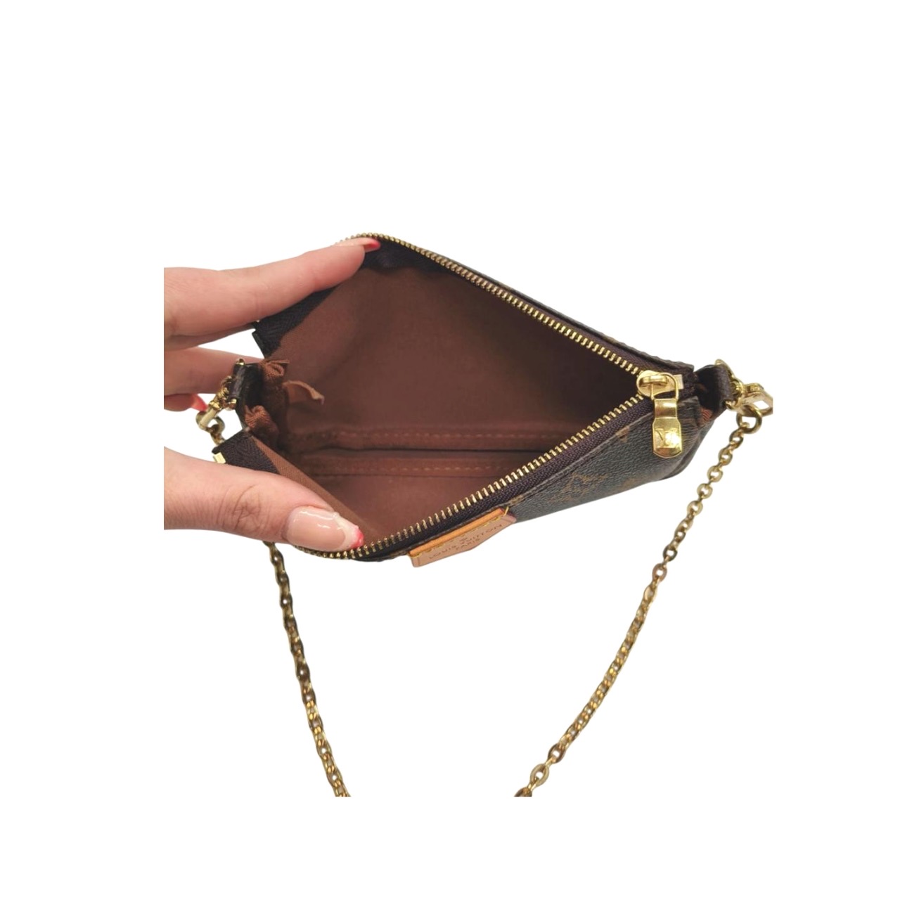 Louis Vuitton Monogram Mini Pochette Accessoires Pouch - Image 10