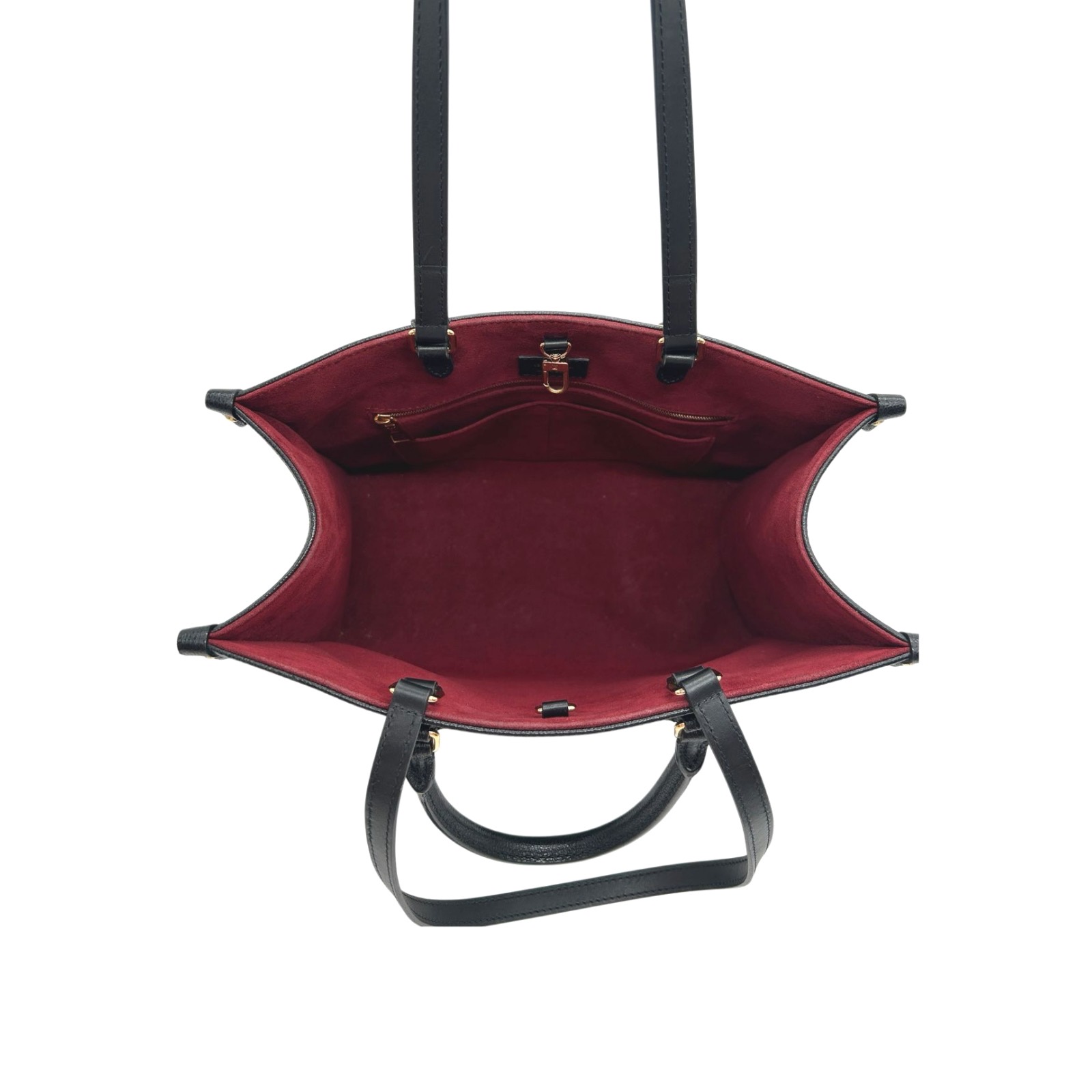 Louis Vuitton Bicolor Monogram Empreinte Leather OnTheGo MM Bag - Image 7