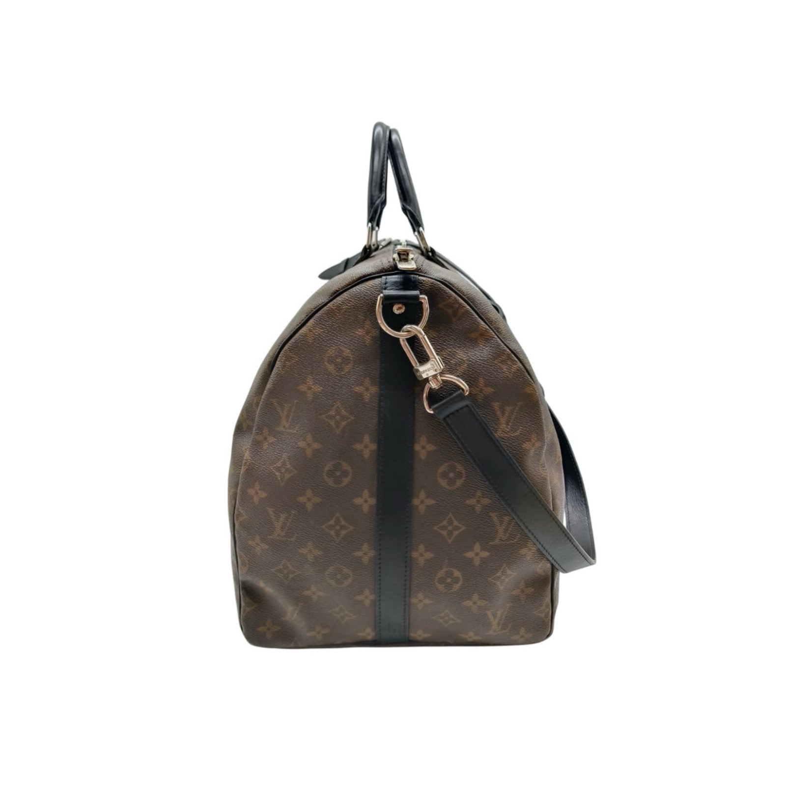 Louis Vuitton Monogram Macassar Keepall Bandoulière 55 - Image 10