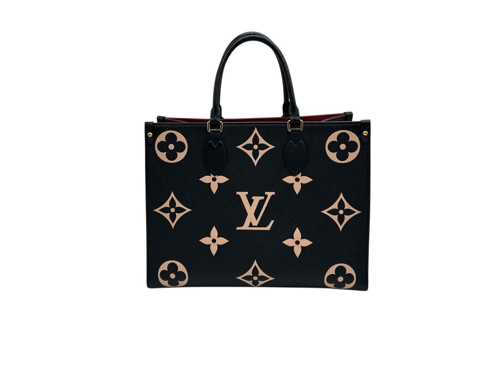 Louis Vuitton Bicolor Monogram Empreinte Leather OnTheGo MM Bag - Image 8