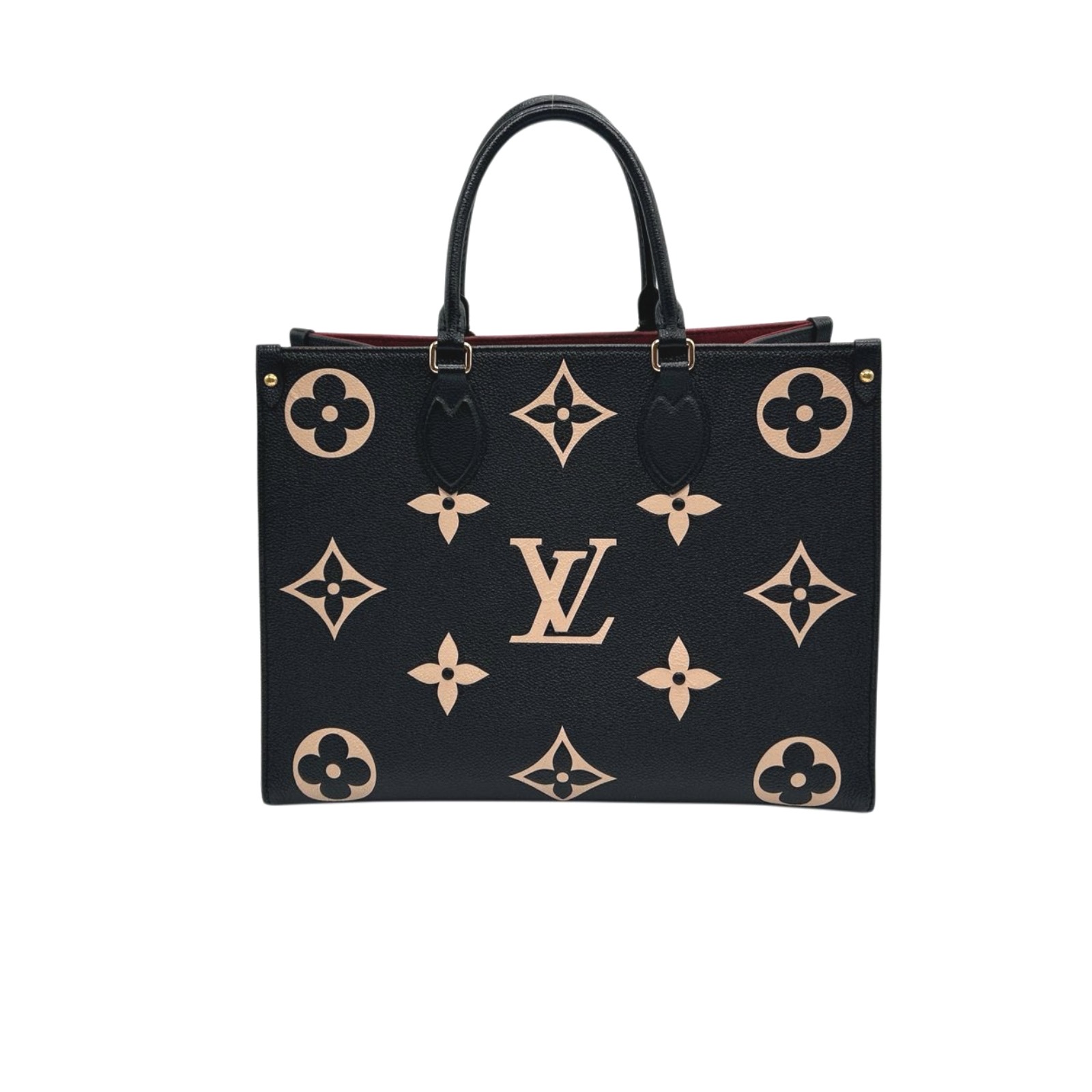 Louis Vuitton Bicolor Monogram Empreinte Leather OnTheGo MM Bag - Image 5